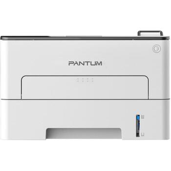 Принтер Pantum P3300DW, 33 стр/мин, USB+СЕТЬ+Wi-Fi, автоматическая двусторонняя печать, ЖК-дисплей, белый (P3300DW)