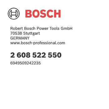 Tiecienskrūvgriežiem, akumulatoru skrūvgriežiem PRO IMPACT R SKRŪVGRIEŽA UZGALIS BOSCH 2608522550 (2608522550)