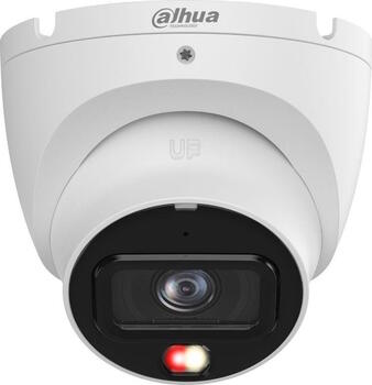 Dahua IPC-HDW1639TAIL0280BS6 6 MP tīkla āra eyeball kamera Smart Dual Light fiksēts objektīvs PoE IP67 IR līdz 30 m iebūvēts mikrofons balts (IPC-HDW1639TAIL0280BS6)