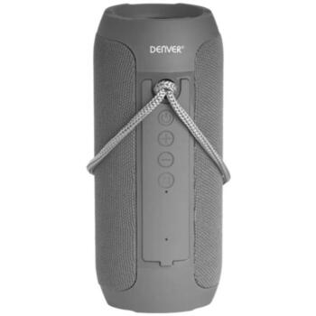 Denver Портативная колонка BTS-110NR 111151020370, 10 W, 1200 mAh, Bluetooth, AUX, Micro SD, USB, Stereo, 2 колонки (111151020370)