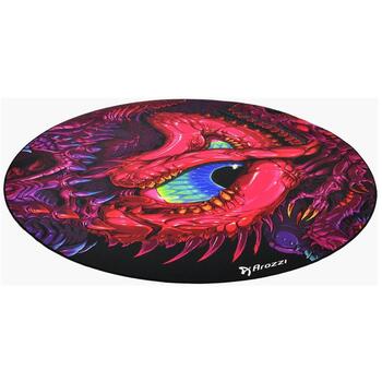 Arozzi Zona Round Floor Pad AZ-ZONA-PAD-CHAOS, 121см, 3мм, микрофибра, нескользящий, для офиса (AZ-ZONA-PAD-CHAOS)