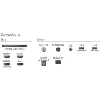 Philips televizors 55OLED801/12, 55 collas, 4K UHD OLED, 3840x2160, 120 Hz, Ambilight, Dolby Vision, Dolby Atmos, Titan OS (55OLED801/12)