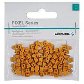 Deepcool Datora korpusa dekoratīvie elementi R-PIXEL-PO100-G-1, 0.54cm, 0.54cm, 0.4cm, Silikons, Oranžs (R-PIXEL-PO100-G-1)