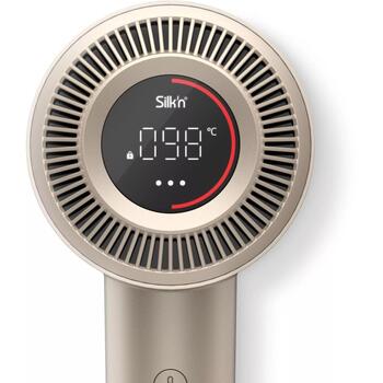 Silkn SilkyAir Pro фен HDB3PE1001, розовое золото, 3 насадки, диффузор, ионизатор, термостойкий коврик, сумка для хранения (HDB3PE1001)