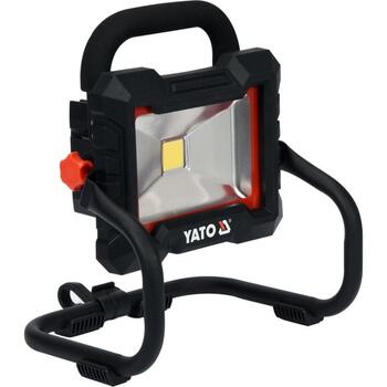 Yato prožektors YT-82961, 20W, 1600lm, 18V, 6500K, IP20, 180°, 2 režīmi, metāla korpuss, uzlādes indikators (YT-82961)