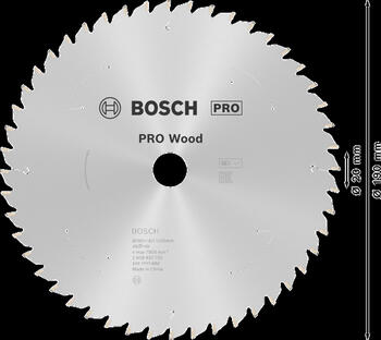 Paneļzāģiem PRO WOOD CORDLESS RIPZĀĢA ASMENS BOSCH 2608837705 (2608837705)