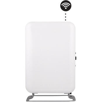 Масляный обогреватель мощностью 2000 Вт с WiFi управлением и тремя уровнями нагрева для помещений до 24 m² белый OIL2000WIFI3 GEN3 Mill (OIL2000WIFI3)