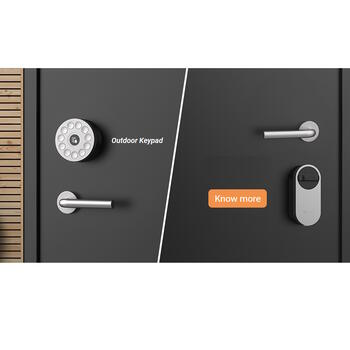 Ezviz DL01S 3-в-1 комплект умного замка, CS-DL01S/DL01CP/A3, Zigbee, Wi-Fi, пароль, RFID, приложение, 4xAA, 6 мес. (CS-DL01S/DL01CP/A3)