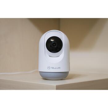 Tellur Smart WiFi внутренняя камера TLL331391, 3MP, Ultra HD 2304x1296, f:3,6mm, 20к/с, 2W динамик, двусторонний звук (TLL331391)