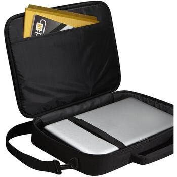 Case Logic Messenger - Чемодан VNCI215, 15.6'', черный, полиэстер, мягкий плечевой ремень, съемный ремень (VNCI215)