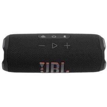 JBL Flip 7 portatīvais skaļrunis JBLFLIP7BLK, 35W, 60-20000Hz, Bluetooth 5.4, IP68, 14h, 4800mAh, melns (JBLFLIP7BLK)