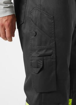 Helly Hansen darba bikses 77513_369-C54, C54, dzeltenas/melnas, 1. klase EN ISO 20471, VizLite Dual, 2-virzienu elastīgs audums (77513_369-C54)