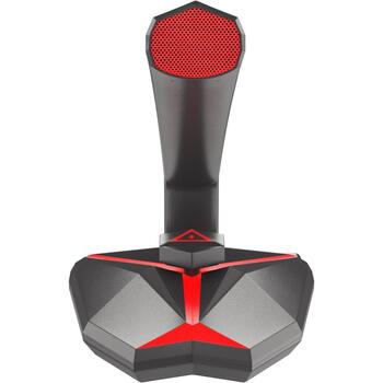 Genesis Spēļu mikrofons Radium 200 NGM-1392, 1.5m, 30dB, USB Type-A, kapacitatīvs, sarkans LED apgaismojums (NGM-1392)
