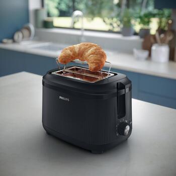 PHILIPS 3000. Sērijas tosteris, 830 W, melns (HD2511/90)