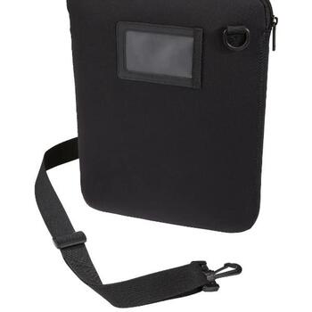 Case Logic 3204680 Quantic Chromebook Sleeve 12, 30,5 см, черный, полиэстер, молния, съемный ремень (3204680)