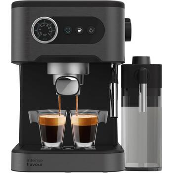 Cecotec Кофемашина Power Espresso 20 Pro Latte A01_EU01_100208, 1350 Вт, 20 бар, встроенный вспениватель молока (A01_EU01_100208)