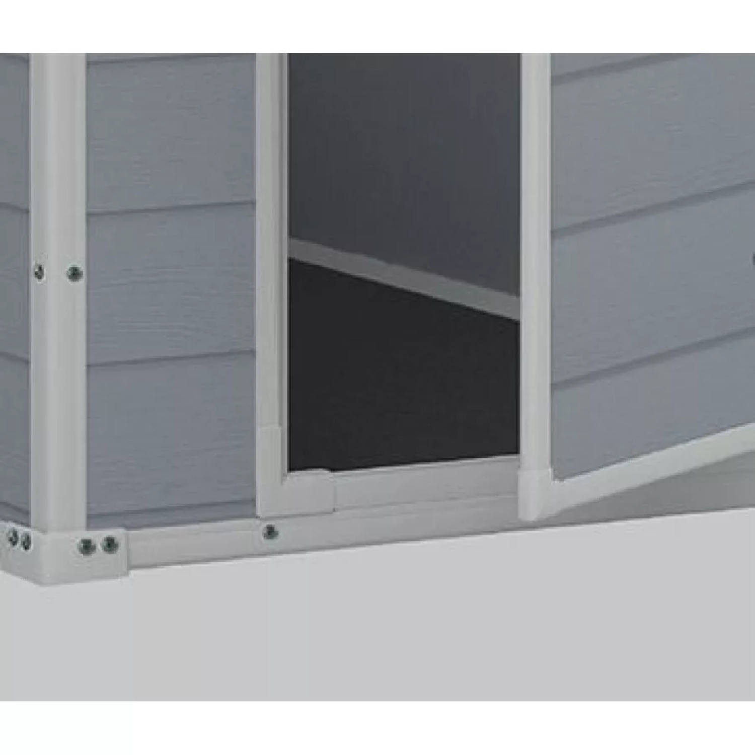 Keter Dārza šķūnis Manor 6x8 DD 29197129, 185,8x236,8x227cm, 83,5kg, dubultsienu, ventilācija, logs, bloķēšana (29197129)