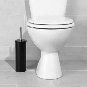 Beldray Щетка и держатель для туалета LA059451BLKFPEU7, черный, железо, 37.8x9.7x9.7cm (LA059451BLKFPEU7)