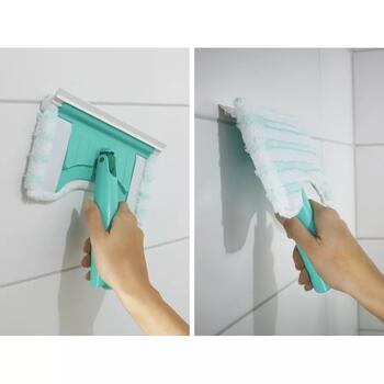 Leifheit Nomaināmā lupata Bath Cleaner micro duo 1041702, MicroDuo, mazgājama līdz 40°C (1041702)