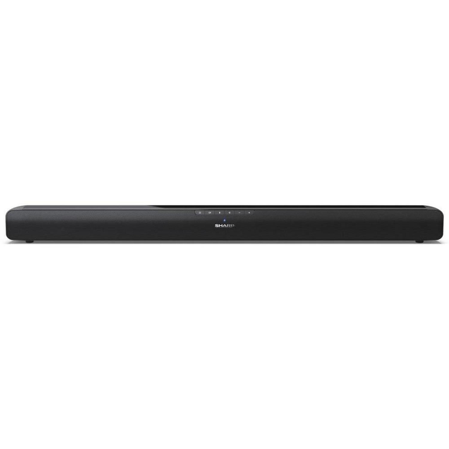 Sharp Звуковая панель HT-SB100, 75Вт, 80см, HDMI ARC/CEC, AUX, Bluetooth, USB, Гладкий черный (HT-SB100)