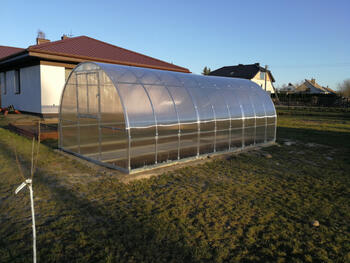 Теплица KLASIKA TUBE 3 x 6 м с фундаментом - поликарбонат 4 мм 4779037491643 KLASIKA GREENHOUSE (4779037491643)