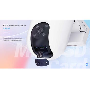 Ezviz CS-CMT-CARDT64G-D карта MicroSD, 64GB, UHS-I класс 10, чтение 90MB/s, запись 50MB/s, для Full HD записи (CS-CMT-CARDT64G-D)
