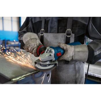 Bosch GWS 12-125 06013A6106 угловая шлифмашина, 1200 Вт, 125 мм, 11000 об/мин, бесщеточная, антивибрационная рукоятка (06013A6106)