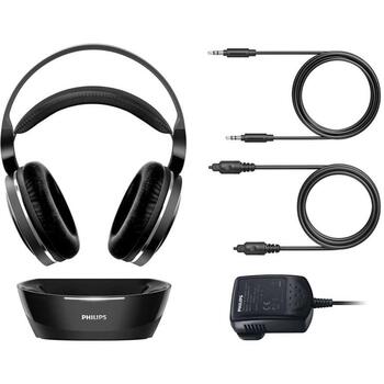 Philips SHD8850/12 беспроводные наушники, 40мм, 24 Ом, 8-40000Гц, 30м, 20ч, FHSS, неодим, автоотключение (SHD8850/12)