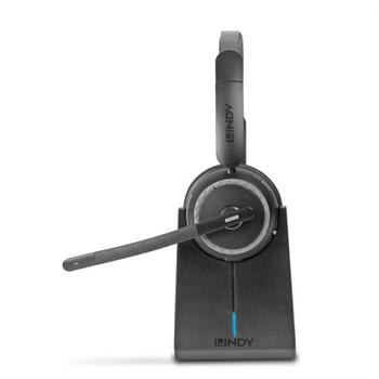 Lindy L118 беспроводная гарнитура 20450, Bluetooth 5.2, AI шумоподавление, 30ч аккумулятор, USB-C зарядка (20450)