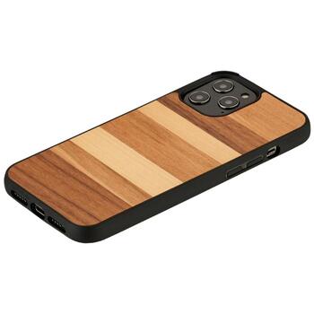 Man&Wood чехол для iPhone 12 Pro Max M8711B, 6.7 дюйма, коричневый, дерево, поликарбонат, вес 33 г (M8711B)