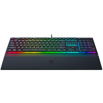Razer Игровая клавиатура Ornata V3 RZ03-04460100-R3M1, USB, 1000 Гц, Mecha-Membrane, RGB Chroma, раскладка US, черная (RZ03-04460100-R3M1)