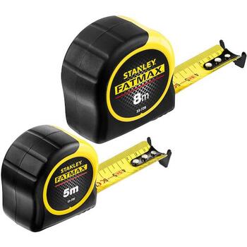 Mērlentes komplekts FATMAX Classic Tape Twin Pack 8m+5m FMHT31725-0 STANLEY (FMHT31725-0)