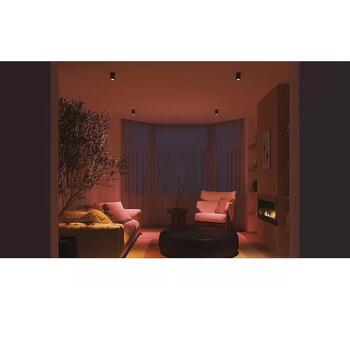 Philips Hue умный осветительный комплект E WCA 345 GU10 3kit SW EU, 3 лампы, GU10, 4.7 Вт, 345 лм, 2200-6500 K, 16 млн цветов (8721103103758)
