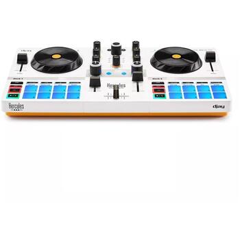 Hercules DJ контроллер DJControl Mix Ultra 4780942, Bluetooth, колонки, 850g, 31.5cm, 17.4cm, 4cm (4780942)