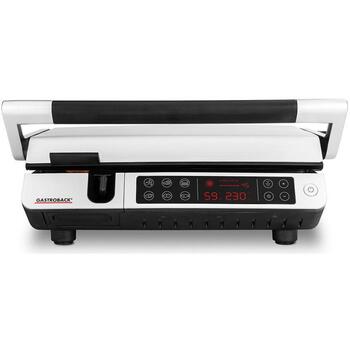Gastroback 42539 Design BBQ Advanced Control, 2000 Вт, 220-240 В, 1632 см², 6 программ, таймер, съемные пластины (42539)