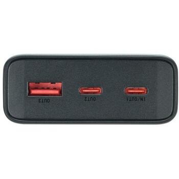 Rivacase Power Bank VA1022, 20000 мАч, 22.5W, ЖК индикатор, металлический корпус, SCP, PD, QC3.0 (VA1022)