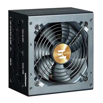 Zalman TeraMax850 barošanas bloks ZM850-TMX2SE, 850 W, 100-240 V, 50/60 Hz, 80 PLUS Gold, aktīvs PFC, 12 cm ventilators (ZM850-TMX2SE)