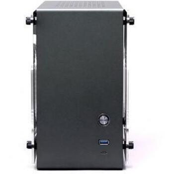 Zalman M2 Mini ITX Korpuss M2 mini (Gray), 328x150x235mm, 2.8kg, Alumīnijs, Tērauds, 2x2.5
