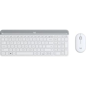 Logitech Bezvadu tastatūras un peles komplekts MK470 920-009205, 10m, AA, AAA, QWERTY, bez apgaismojuma, kompakts dizains (920-009205)
