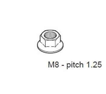 Гайка 8, ECHO, V265000200, 0.01 кг (V265000200)