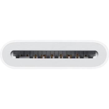 Apple USB-C к SD картридер MW653ZM/A, 1 x USB-C 3.2 Gen 1 (5 Gb/s), совместим с SD UHS-II картами памяти, белый (MW653ZM/A)