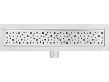 Fala линейный трап Napo 75379, 800 мм, 70 мм, 52 мм, 50/40 мм, AISI 304, K3, EN 1253-1, SMARTthru, EASYclean, GRIPstrong (75379)