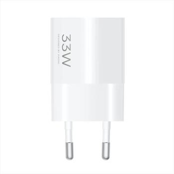 Universāls ātrās uzlādes adaptīvs lādētājs viedtālruņiem un planšetdatoriem 33 W USB-C PD GaN Nano Balts BHR087LEU-1 Xiaomi (BHR087LEU-1)