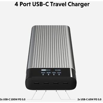 Hyper Power Bank HJ245B, 27000 мАч, 245 Вт, 4 x USB-C, OLED дисплей (HJ245B)