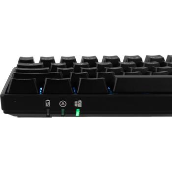 White Shark Клавиатура KAIKEN-US, 63/64 клавиши, Механический красный переключатель, RGB подсветка, 1,5м кабель, USB, BT, 2,4 GHz (KAIKEN-US)