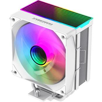 Gamemax procesora gaisa dzesētājs SIGMA550 INFINITY WH, 700g, 58.96cfm, 5 siltuma caurules, 220W TDP, 800-1800rpm (SIGMA550 INFINITY WH)