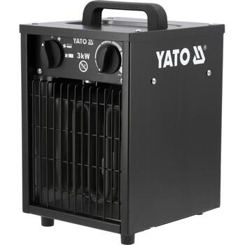 Yato elektriskais sildītājs YT-99693, 3000 W, 30 m², 495 m³/h, 220-240 V, 50 Hz, IP24, metāla korpuss, ventilators (YT-99693)
