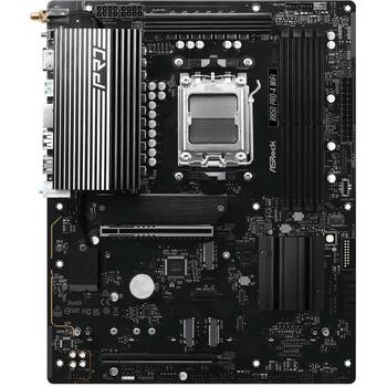 Asrock Dēlis B850 PRO-A WIFI, 4 x DDR5 DIMM, 256 GB, 1 x PCIe 5.0 x16, 1 x HDMI, 1 x USB Type-C, 7.1 CH audio, Wi-Fi 6E (B850 PRO-A WIFI)