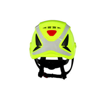 Aizsargķivere SecureFit ar ventilāciju atstarojoša, laima zaļa X5014V X5014V 3M (X5014V)