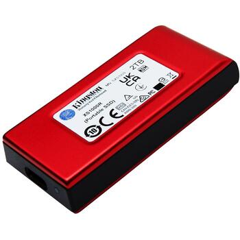 Kingston 2TB XS1000R, 2000 ГБ, USB 3.2 Gen 2, скорость чтения 1050 МБ/с, скорость записи 1000 МБ/с (SXS1000R/2000G)